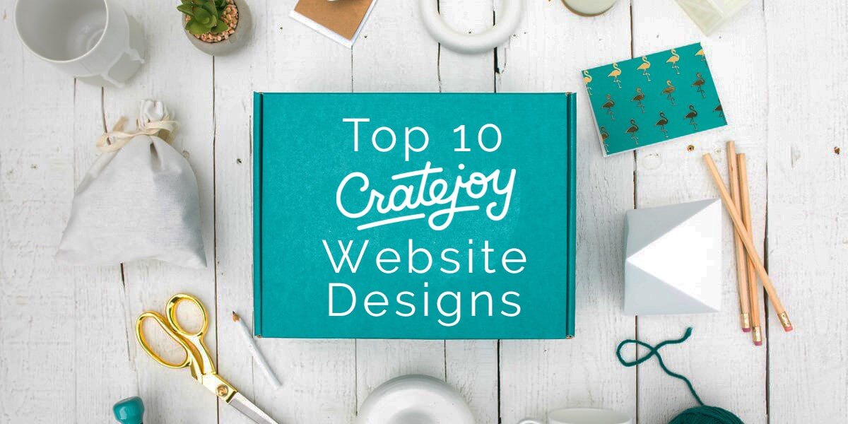 Top 10 CrateJoy Website Design
