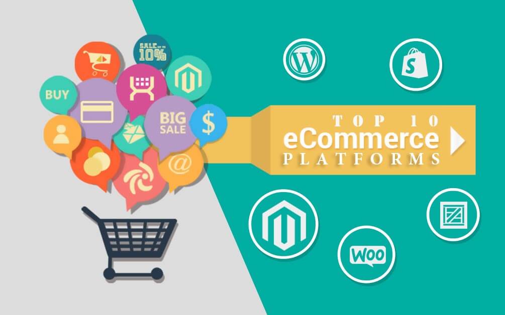 Top 10 eCommerce platforms